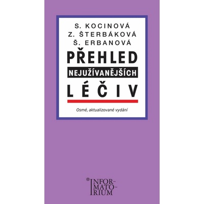 Přehled nejužívanějších léčiv - 8. aktualizované vydání farmakologické příručky