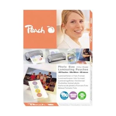 PEACH laminovacia fólia 10x15 cm Laminating Pouch Photosize, 125mic, 100ks