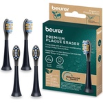 Beurer Резервни накрайници за ел. четка Beurer Premium Plaque Eraser, за Beurer SC 30/50 и Philips Sonicare, 4бр. , черни (10522_BEU)