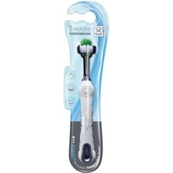 M-PETS 3-HEADED Toothbrush - Четка за зъби - 3D, 17 х 2, 3 см, Белгия - 10125599