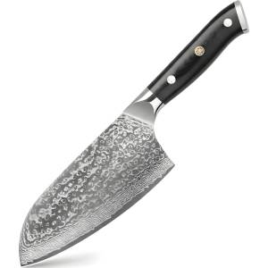 HARAHU Дамаски кухненски нож KX-42116 - Butcher / Черен KP42116
