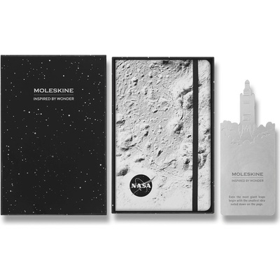 Moleskine Zápisník NASA tvrdé desky linkovaný, sběratelská edice A5 – Hledejceny.cz