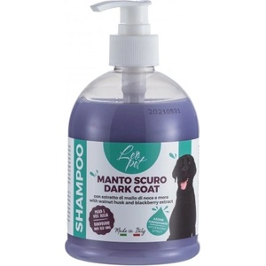 LEOPET Manto Scuro Dark Coat - шампоан за кучета с тъмна козина, с орехова шушулка и къпина - 500 мл, LEOPET Италия, 76759/IC767592