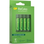 GP Batteries Зарядно у-во GP BATTERIES B421 210AAHCE-EB4+4 AA NiMH 2100mAh (GP-C-B421-210AAHCE-EB4) - cybertrade Зарядно за батерии