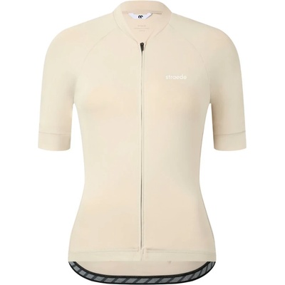 straede Дамска фланелка с къс ръкав за колоездене Straede Women's Kaern Jersey Cycling jersey - Sand - размер XS (156-3075-0611)