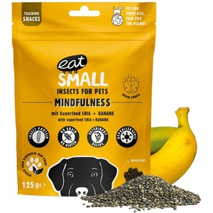 Eat Small Хранителни добавки за насекоми Eat Small Mindfulness с чиа и банан 125 г
