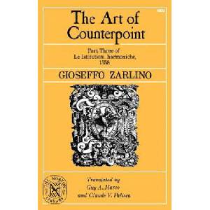 Art of Counterpoint | Gioseffo Zarlino (ISBN: 9780393008333)
