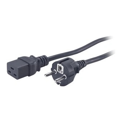 APC AP9875 patch cable 16A/230V, IEC320 C19/Schuko - 2,5m