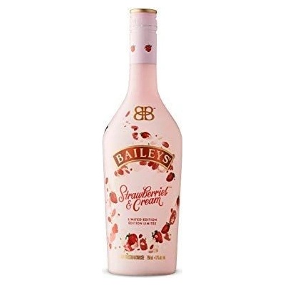 Baileys Strawberries & Cream 17% 0,7 l (holá láhev) – Zboží Mobilmania