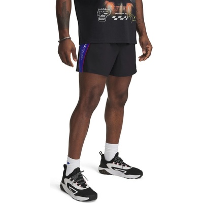 Under Armour PJT RCK COLORBLOCK WOVEN SHORTS čierne 1389919-001