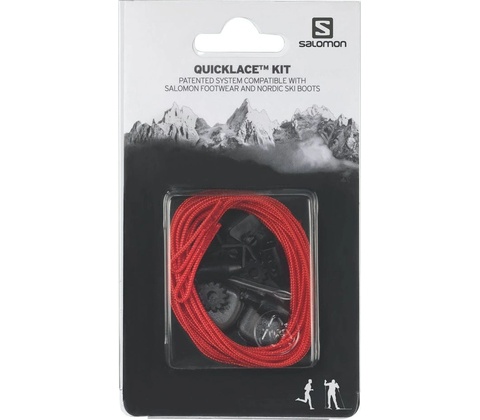 Salomon Quick lace red