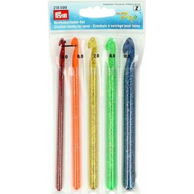 Prym Pop sada plastových háčikov na háčkovanie 5 - 10mm
