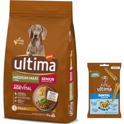 Ultima Medium & Maxi Senior Chicken 12 kg