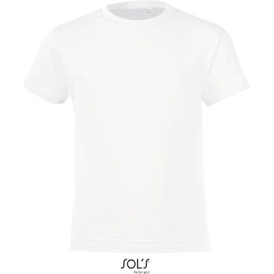 SOL'S regent fit / Детска тениска - бяла 96-104 (25118300184)
