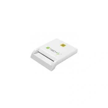 TECHLY Четец за карти Techly, USB 2.0, Бял (I-CARD-CAM-USB2TY) (I-CARD-CAM-USB2TY)
