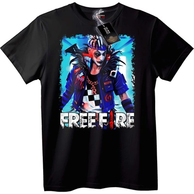 NOONEBRAND Тениска Free Fire - M, White