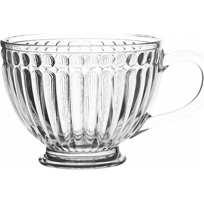 Design Sklenice Šálek na kávu a čaj Altom Lily Striped 430 ml