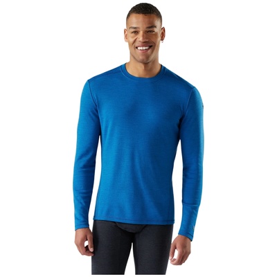 Smartwool M Classic Thermal Merino Base Layer Crew Размер: L / Цвят: син
