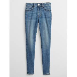 GAP Детски джинси high rise jeggings GAP GAP | Sin | Момичешки | 110 - zoot - 58,54 лв