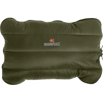 Image 1 of Warmpeace Възглавница Warmpeace с перо Zip, маслина (4389.olive)