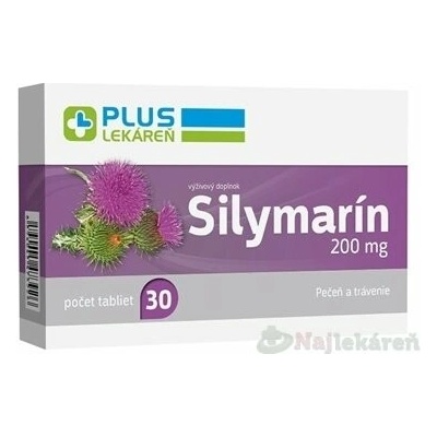 Plus Lékárna Silymarin 200 mg 30 tablet