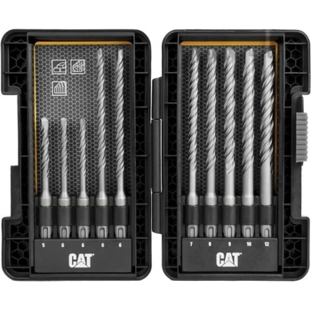 CAT Свредла за метал и бетон cat da03901 sds+ 10бр. к-т (3512675)
