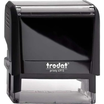 TRODAT Печат TRODAT Printy 4.0 4915 черен корпус син тампон 4915/F K (4915/F K)