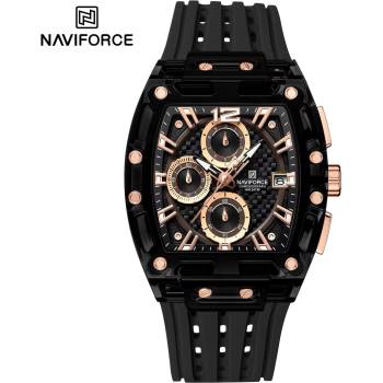 Naviforce Часовници naviforce si-38624 - Черен / Кафяв kp38624 (si-38624)