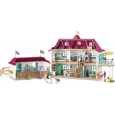 Schleich 42706 Venkovský dům a stáj u jezera – Zbozi.Blesk.cz