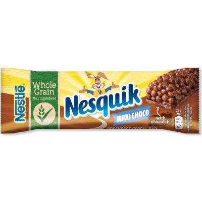 Nestle Зърнен десерт Nestle - Nesquik, Maxi choco, 25 g (12465270)