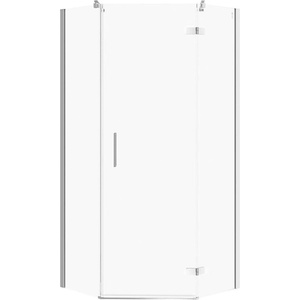 Cersanit Душ кабина Cersanit Jota петоъгълна с дясно отваряща се врата 90x90 хром (S160-013)