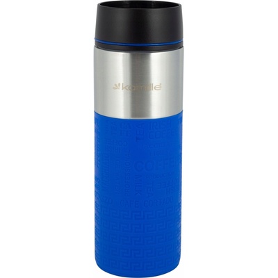 Kamille Termohrnek 420 ml šedý
