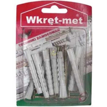 Wkret-met Дюбел универсален 6х50 с винт 12 броя Wkret-met
