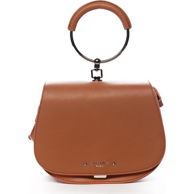 David Jones Extravagantní crossbody kabelka Ilse cihlová