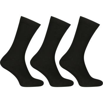 Nedeto Комплект от три - Nedeto високи бамбукови чорапи черни Nedeto | Cheren | МЪЖЕ | 35-38