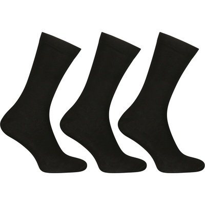 Nedeto Комплект от три - Nedeto високи бамбукови чорапи черни Nedeto | Cheren | МЪЖЕ | 35-38