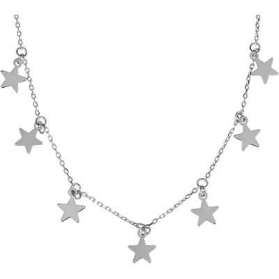 Silenti Jewelry Сребърно колие "Звезди