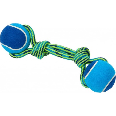 Kruuse Jorgen Dog Buster Smyčka Double modrá zelená 23 cm