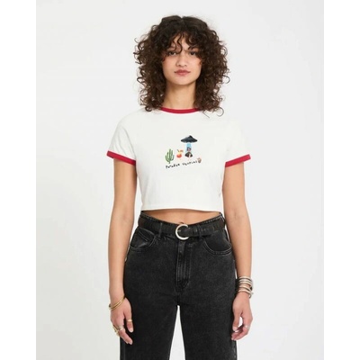 Volcom TRIKO Fa Mickey Mason WMS bílá