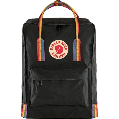 Fjällräven Дневна раница Fjällräven Kånken Rainbow 16 Daypack - Black / Rainbow Pattern - размер One Size (502-3914-0311)