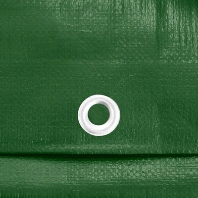 Springros krycí plachta s oky 3 x 3 m 120g PE zelená PROTECT GA2135-XG