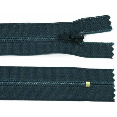 Spirálový zip no.3 nerozepínací 22cm - více barev color: 624 petrolejová