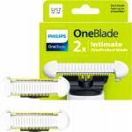 Philips Резервни ножчета Philips - OneBlade Intimate SkinProtect, QP229/50, 2 броя (1PH01BL02RPQPM229D)