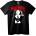 NOONEBRAND Тениска Mayhem Червено Лого - 7XL, White