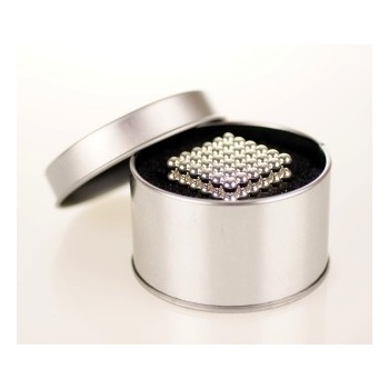 NeoCube Silver striebrné 5 mm v darčekovej krabičke