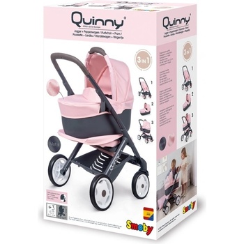 Smoby Kombinovaný kočík Maxi Cosi svetlo ružový