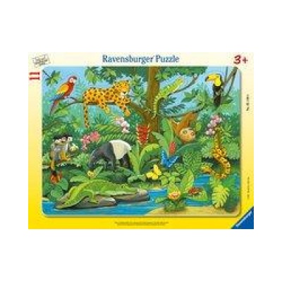 Ravensburger Tiere im Regenwald 11 dílků