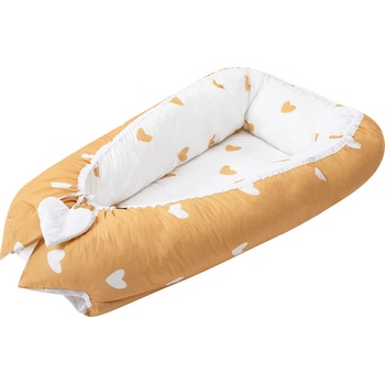 Image 1 of Bubaba Бебешко гнездо Bubaba - Макси, Жълто сърце (80036)