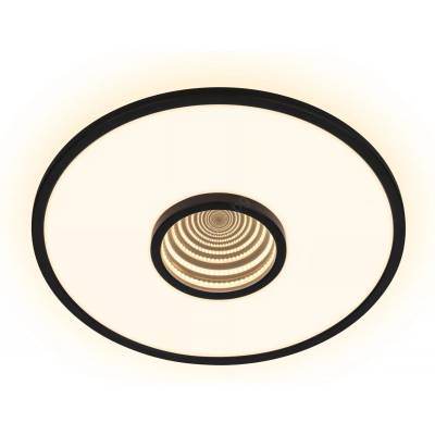 Briloner 3847015 - LED таванно осветително тяло TORO LED/18W/230V диаметър 42 см черно (BL2275)