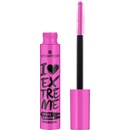 Essence I Love Extreme Crazy Volume Mascara Waterproof vodeodolná riasenka Black 12 ml